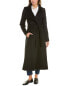 Фото #3 товара Kenneth Cole New York Belted Maxi Wool-Blend Coat Women's