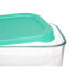 Судок SNOW BOX Зеленый Прозрачный Cтекло полиэтилен 420 ml (12 штук)