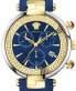 Фото #2 товара Versace Damen Armbanduhr REVIVE CHRONO RESTYLING 41 mm Armband Leder VE2M002 21