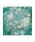 Фото #1 товара Danhui Nai White Cherry Blossoms I Aged No Bird Canvas Art - 15.5" x 21"
