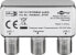 Фото #3 товара Goobay DiSEqC Switch 2x1 - Cable splitter - 950 - 2400 MHz - Silver - Metal - Female/Female - 3 dB