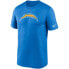 Men's Powder Blue Los Angeles Chargers Logo Essential Legend Performance T-Shirt