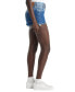 Фото #3 товара Women's 501 Button Fly Cotton High-Rise Denim Shorts