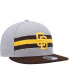 Men's Gray, Brown San Diego Padres Band 9FIFTY Snapback Hat