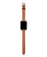 ფოტო #4 პროდუქტის Unisex Carmen Genuine Leather Unisex Apple Watch Band for Size- 42mm, 44mm, 45mm, 49mm
