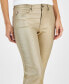 ფოტო #7 პროდუქტის Women's Tribeca Foil Straight-Leg Jeans