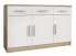 FURNIX Sideboard PALLOMA Sonoma/Grau