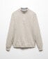 Men's Neck Zipper Cotton Sweater