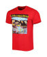 Фото #2 товара Men's and Women's Red A Tribe Called Quest Graphic T-shirt