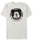 Фото #1 товара Men's Mickey Checkered Short Sleeve T-Shirt