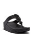 Фото #1 товара Women's Halo Bead-Circle Leather Toe-Post Sandals