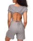 ფოტო #2 პროდუქტის Women's Lilliana T-Shirt & Short Set