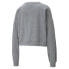 Puma Train French Terry Crew Neck Long Sleeve Sweatshirt Womens Grey 522612-03 2X - фото #4