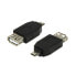 LogiLink AU0029 - USB 2.0 Micro-B - USB 2.0-A - Black