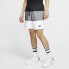 Фото #4 товара Nike Sportswear City Edition 多色梭织透气休闲五分短裤 男款 黑白灰色 / Шорты Nike Sportswear City Edition CJ4488-010