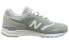 New Balance 997.5系列 轻便 低帮 跑步鞋 男女同款 灰绿色 / Кроссовки New Balance 997.5 ML997HAG 38.5 - фото #2