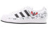 Кроссовки низкие adidas Originals Superstar Бело-красно-черные GX7996 42 - фото #1