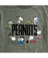 ფოტო #3 პროდუქტის Men's Peanuts Short Sleeve T-shirt