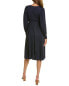 Фото #2 товара Boden Fixed Wrap Jersey Midi Dress Women's