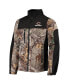 Men's Realtree Camo and Black Chicago Bears Circle Hunter Softshell Full-Zip Jacket