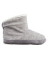 Women's Microsuede and Heathered Knit Marisol Boot Slipper, Online Only