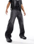 G-Star type 96 loose fit jeans in black washed denim