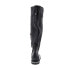 Фото #7 товара A.S.98 Tye 516338-201 Womens Black Leather Zipper Knee High Boots 6