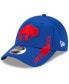 Фото #1 товара Men's Royal Buffalo Bills 2021 NFL Sideline Home Historic Logo 9Forty Adjustable Hat