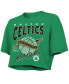 Фото #2 товара Threads Women's Kelly Green Boston Celtics 2024 NBA Finals Champions Boxy Cropped T-Shirt