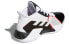 Фото #4 товара adidas Court Vision 2 防滑减震耐磨 低帮 复古篮球鞋 男款 白黑红 / Кроссовки Adidas Court Vision 2 FZ3765
