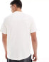 Фото #2 товара Calvin Klein shadow embossed logo t-shirt in white