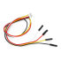 Grove - a set of 5 wires 4-pin 2mm - female wires 2.54mm/30cm