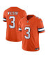 Men's Russell Wilson Orange Denver Broncos Vapor F.U.S.E. Limited Jersey