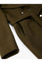 Фото #6 товара Пальто женское Koton Каше Кабан Крулавозве Дугмели с поясом и карманами.