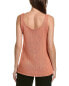 Lafayette 148 New York Loose Knit Silk-Blend Sweater Tank Women's