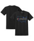 Фото #1 товара Men's Black NASCAR Neon Map T-shirt