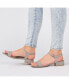 ფოტო #22 პროდუქტის Women's Beyla Block Heel Flat Sandals