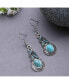 Фото #3 товара Women's Bohemian Drop Earrings