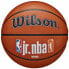 Синий баскетбольный мяч Wilson JR NBA Fam Logo 5 - фото #1