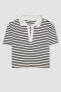 Фото #7 товара Поло Defacto Fitted Striped Polo