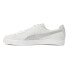 Фото #3 товара Puma Clyde Mij Sorayama Lace Up Mens Off White Sneakers Casual Shoes 39449701