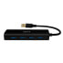LogiLink UA0295 - USB 3.2 Gen 1 (3.1 Gen 1) Type-A - USB 3.2 Gen 1 (3.1 Gen 1) Type-A - 5000 Mbit/s - Black - 0.15 m - CE - ROHS