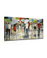 Фото #2 товара 'Crowded Umbrellas' Abstract Canvas Wall Art, 18x36"