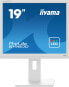 Iiyama 48.0cm 19" B1980D-W5 5 4 VGA+DVI Lift white retail - Flat Screen - 48 cm