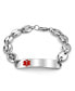 ფოტო #3 პროდუქტის Medical Identification Medical ID Tag Bracelet Mariner Chain For Men Stainless Steel 7 Inch