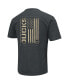 ფოტო #4 პროდუქტის Men's Heathered Black Oregon Ducks OHT Military-Inspired Appreciation Flag 2.0 T-shirt