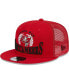 Men's Red Tampa Bay Buccaneers Collegiate Trucker 9FIFTY Snapback Hat