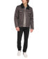 ფოტო #1 პროდუქტის Men's Relaxed-Fit Faux-Shearling Trucker Jacket