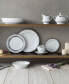 Фото #11 товара Laurelvale 4 Piece Bread Butter or Appetizer Plates Butter or Appetizer Plate Set, Service for 4