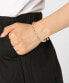 Фото #2 товара Stylish gold-plated bracelet for women Kassa 1580593